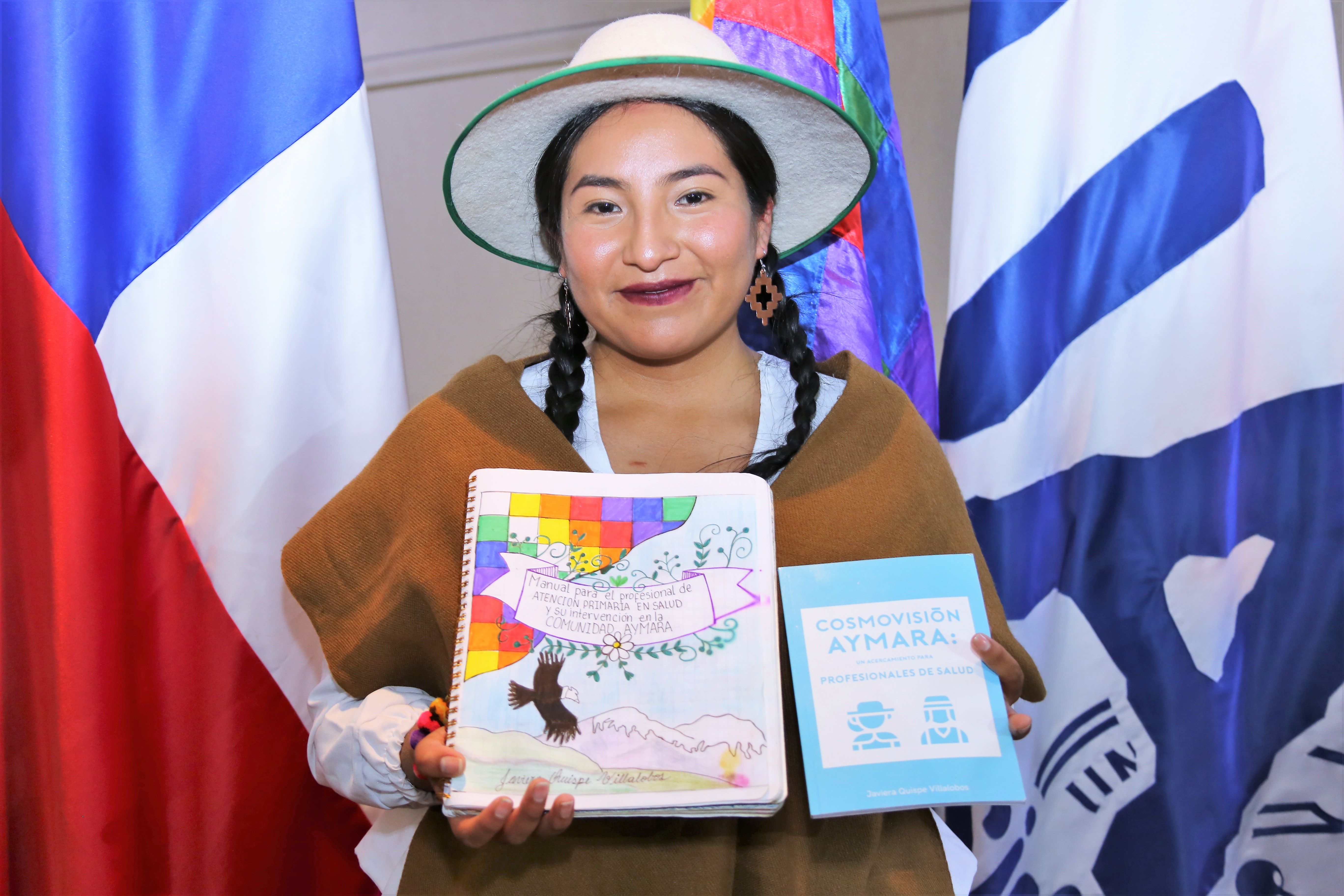 Javiera Quispe, autora de la publicación