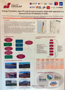 Poster que se presentará en el evento.